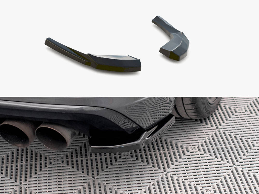 Rear Side Splitters V.1 compatible with Audi S3 Sportback 8V Facelift