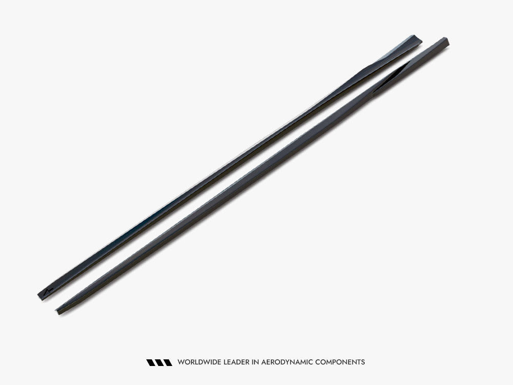 Side Skirt Diffusers V.2 compatible with Audi S3 / A3 S Line Sportback 8V / 8V Facelift
