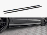 Side Skirt Diffusers V.2 compatible with Audi S3 / A3 S Line Sportback 8V / 8V Facelift