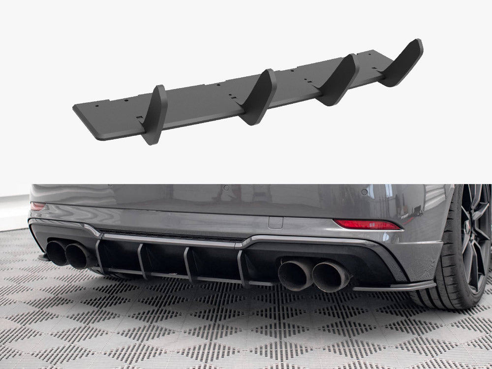 Street PRO Rear Diffuser compatible with Audi S3 Sportback 8V Facelift