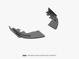 Street PRO Rear Side Splitters (+Flaps) compatible with Audi S3 Sportback 8V Facelift