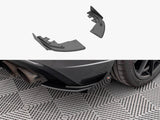 Street PRO Rear Side Splitters (+Flaps) compatible with Audi S3 Sportback 8V Facelift