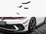 Front Bumper Wings (Canards) compatible with Volkswagen Polo GTI / R-Line Mk6 Facelift