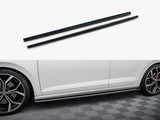 Side Skirt Diffusers compatible with Volkswagen Polo GTI / R-Line Mk6 Facelift