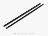 Side Skirt Diffusers compatible with Volkswagen Polo GTI / R-Line Mk6 Facelift
