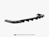 Rear Splitter (Vertical Bars) compatible with Porsche Taycan / Taycan 4 / Taycan 4S / Taycan GTS Mk1