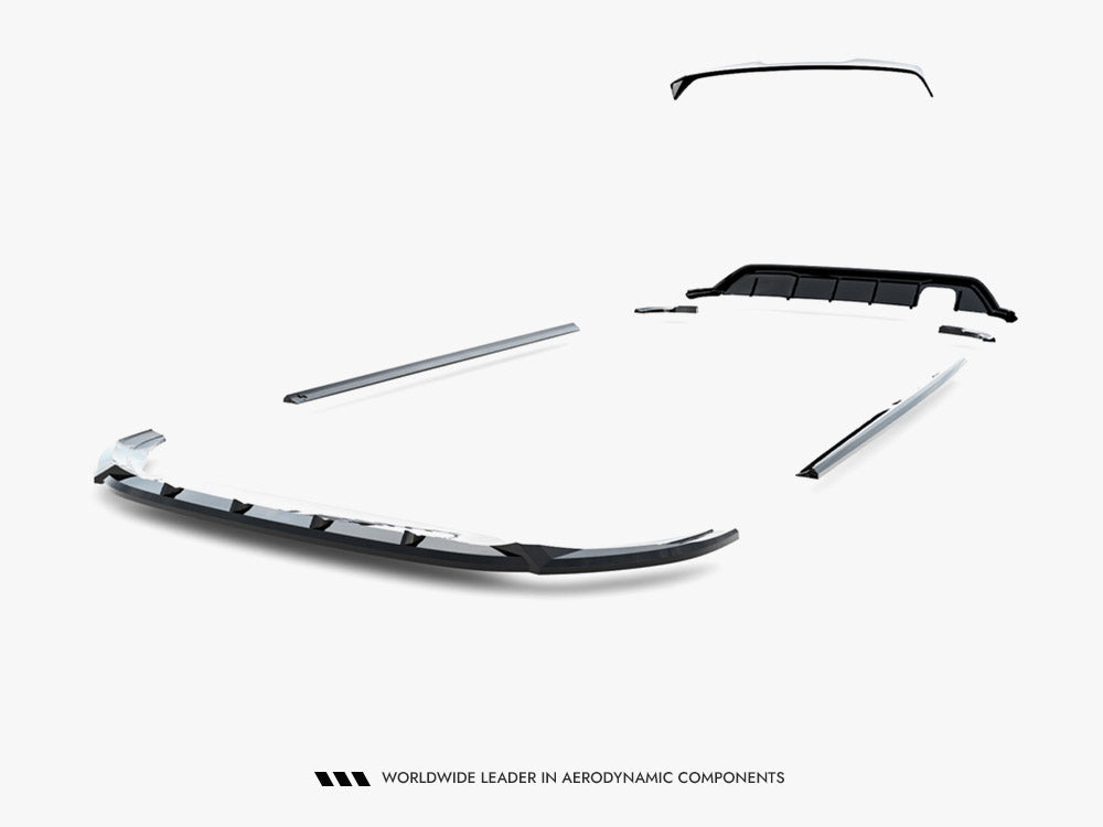 Full Body Kit compatible with Volkswagen Polo GTI / R-Line Mk6 Facelift