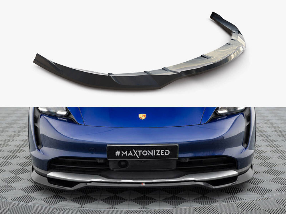 Front Splitter compatible with Porsche Taycan Cross Turismo 4S