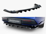 Rear Splitter (Vertical Bars) compatible with Porsche Taycan Turbo S Mk1