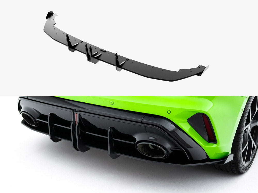 Street PRO Rear Diffuser + Flaps compatible with Audi RS 3 Sportback 8Y Facelift