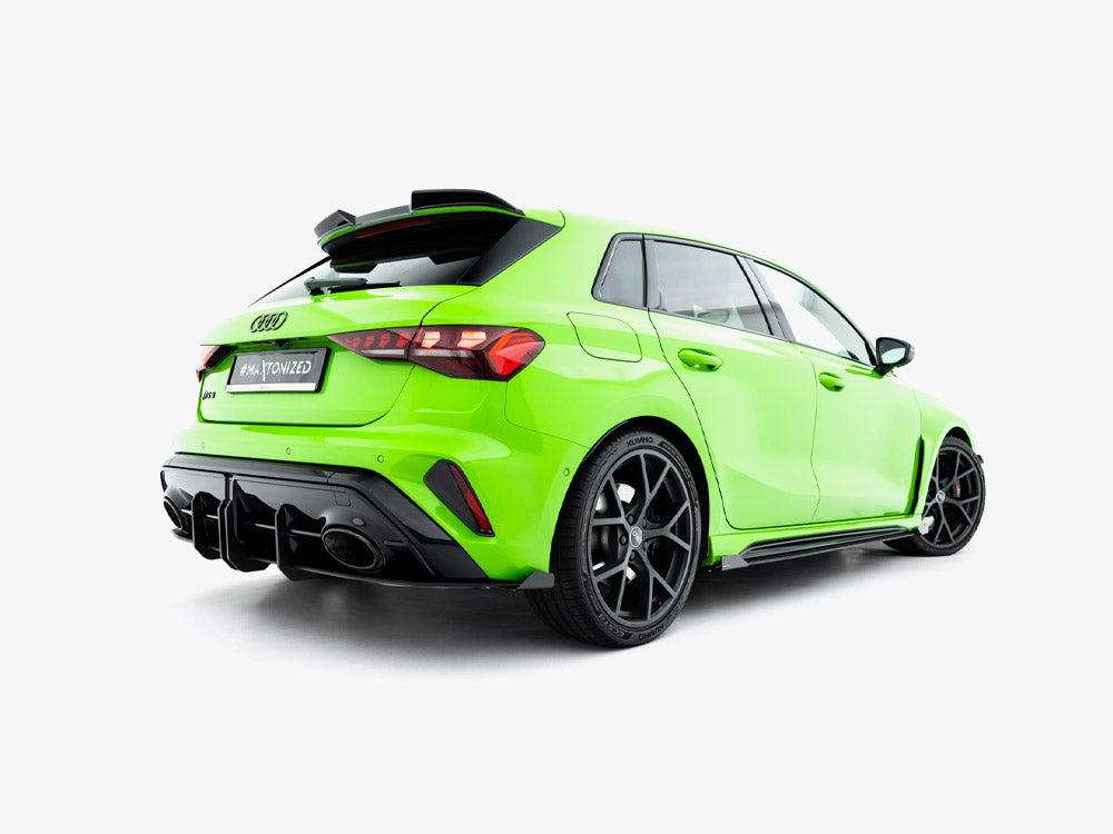 Street PRO Rear Diffuser + Flaps compatible with Audi RS 3 Sportback 8Y Facelift