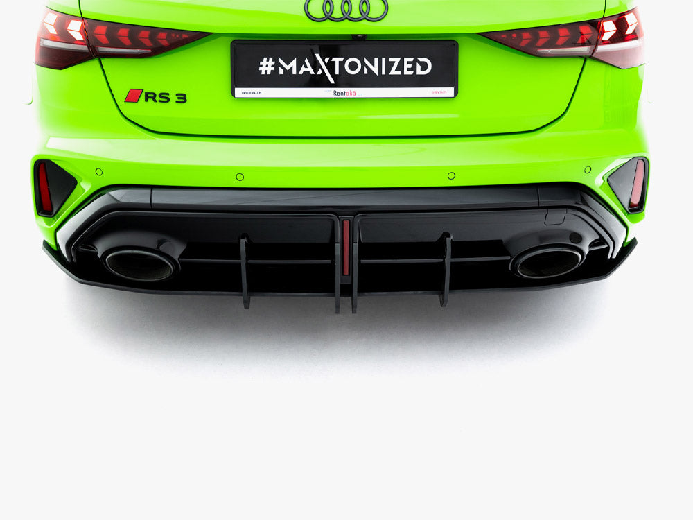 Street PRO Rear Diffuser compatible with Audi RS 3 Sportback 8Y Facelift