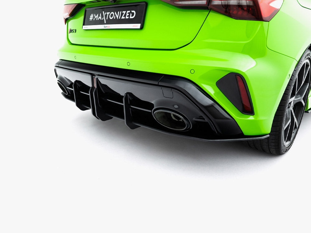 Street PRO Rear Diffuser compatible with Audi RS 3 Sportback 8Y Facelift