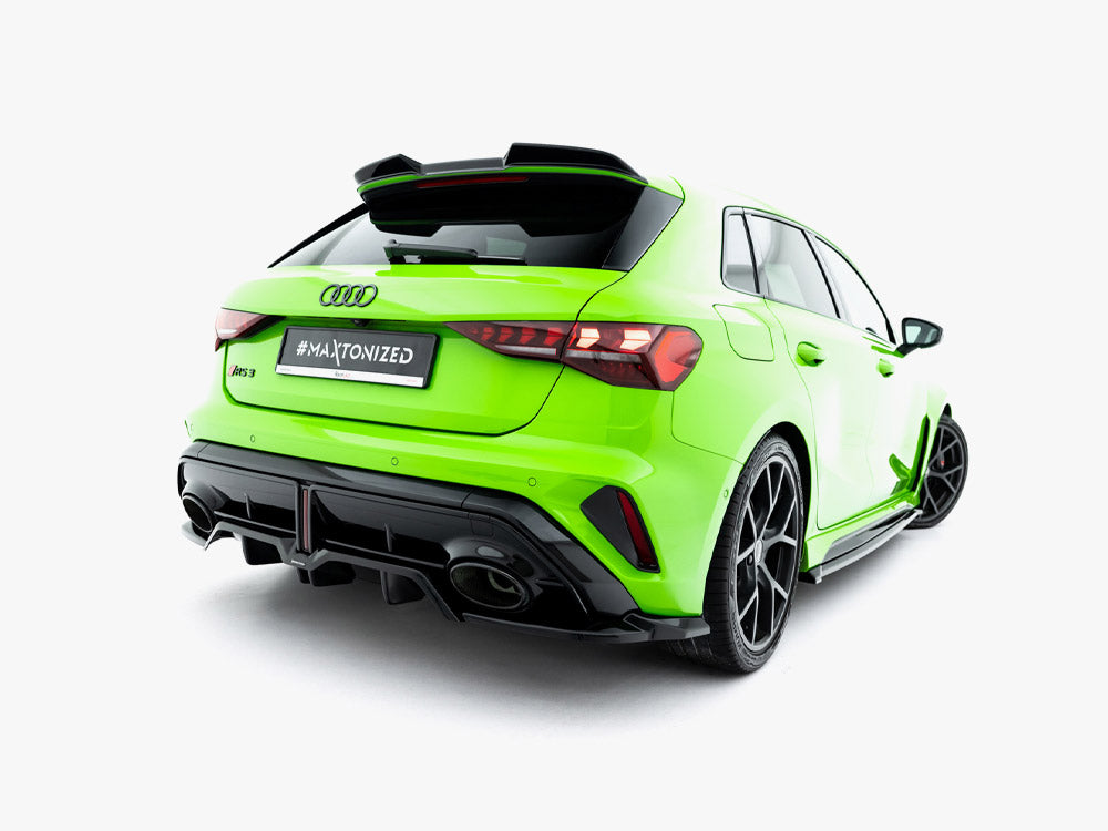 Rear Splitter (Vertical Bars) V.2 compatible with Audi RS 3 Sportback 8Y Facelift