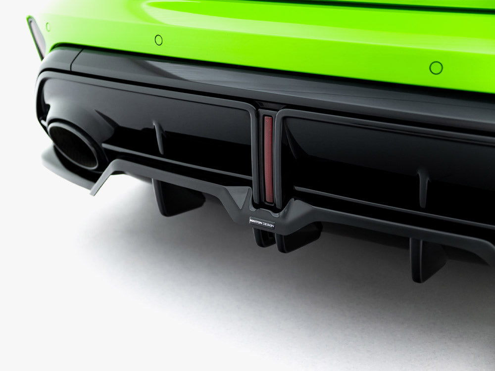 Rear Splitter (Vertical Bars) V.2 compatible with Audi RS 3 Sportback 8Y Facelift