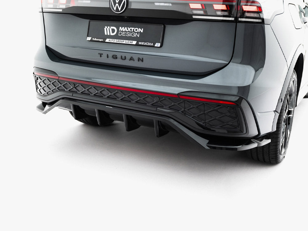Rear Splitter (Vertical Bars) compatible with Volkswagen Tiguan R-Line Mk3