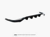 Rear Splitter (Vertical Bars) compatible with Volkswagen Tiguan R-Line Mk3
