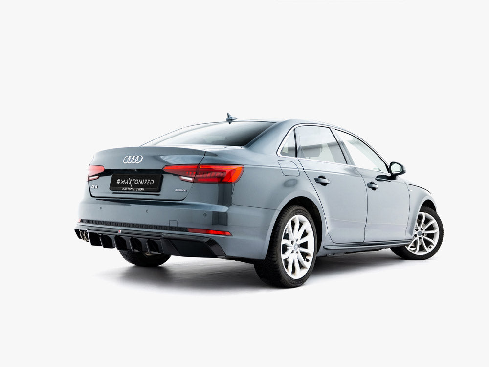 Rear Valance V.2 compatible with Audi A4 S Line Sedan / Avant B9