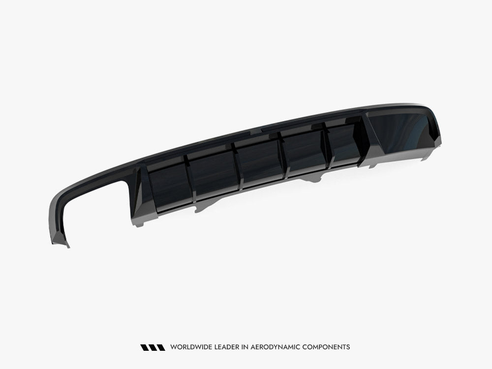 Rear Valance V.2 compatible with Audi A4 S Line Sedan / Avant B9
