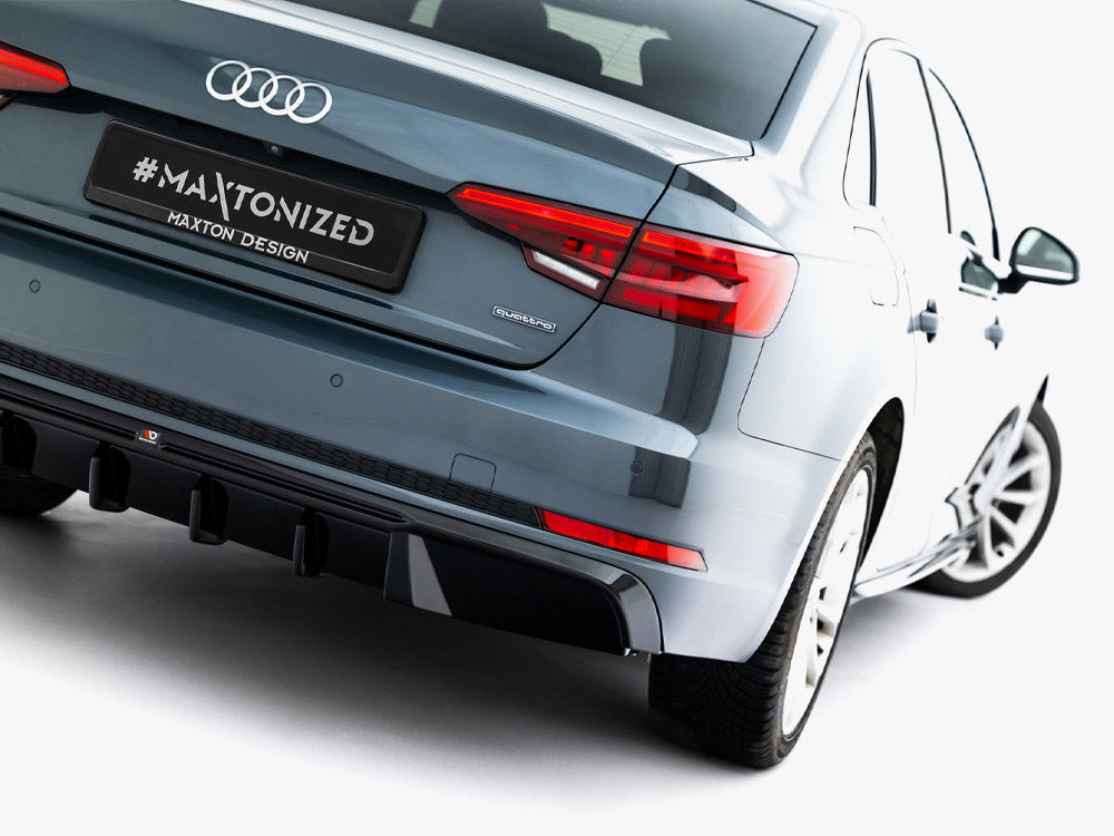Rear Valance V.2 compatible with Audi A4 S Line Sedan / Avant B9