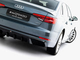 Rear Valance V.2 compatible with Audi A4 S Line Sedan / Avant B9