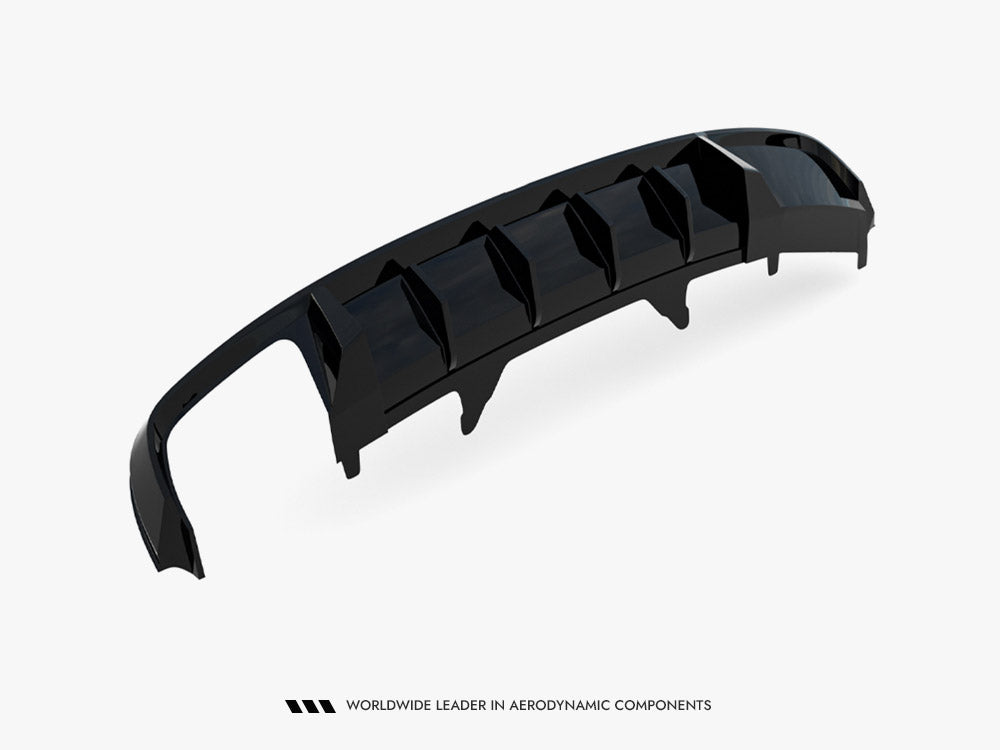 Rear Valance V.2 compatible with Audi A4 S Line Sedan / Avant B9
