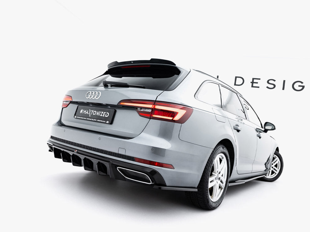 Rear Side Splitters compatible with Audi A4 / A4 S Line / S4 Sedan / Avant B9