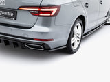 Rear Side Splitters compatible with Audi A4 / A4 S Line / S4 Sedan / Avant B9