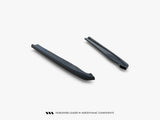 Rear Side Splitters compatible with Audi A4 / A4 S Line / S4 Sedan / Avant B9