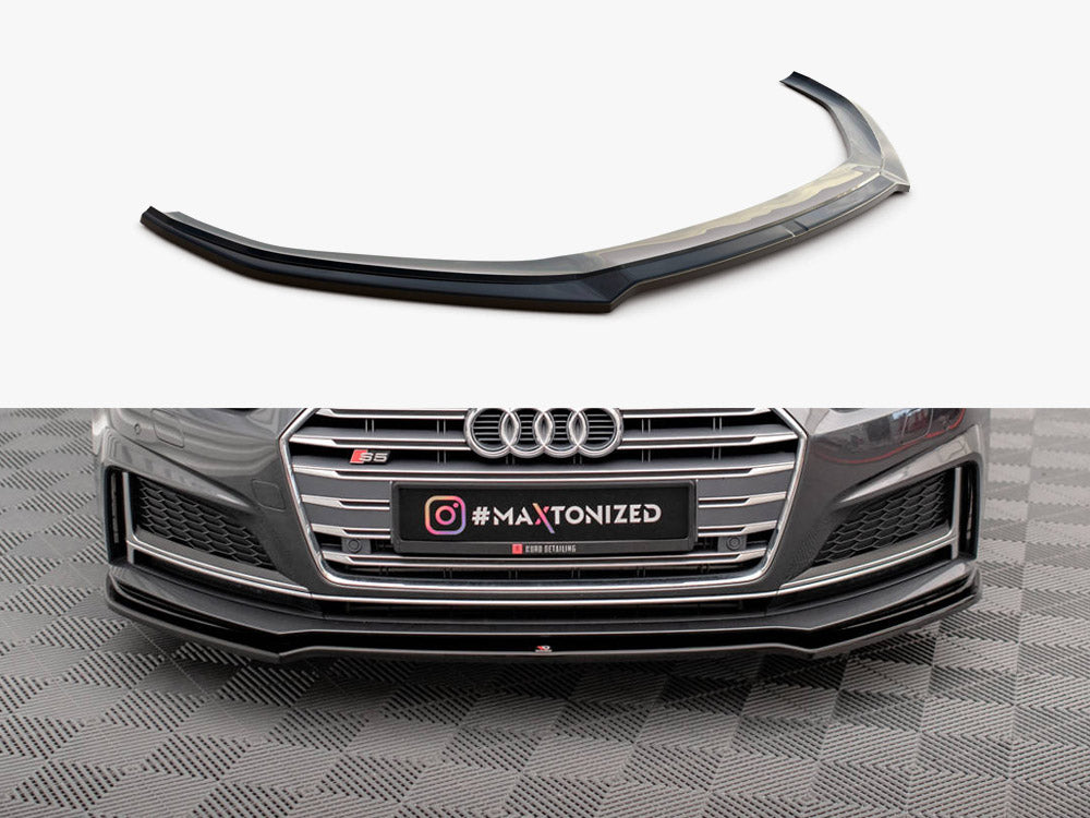 Front Splitter V.1 compatible with Audi S5 / A5 S Line F5 Coupe / Sportback