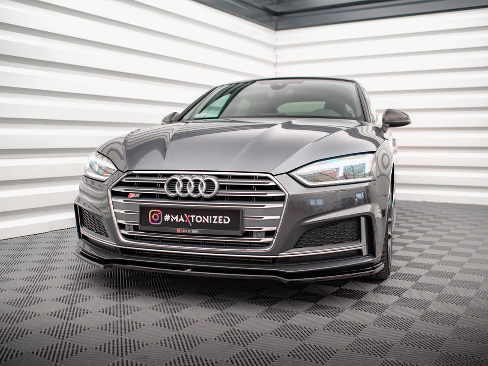 Front Splitter V.1 compatible with Audi S5 / A5 S Line F5 Coupe / Sportback