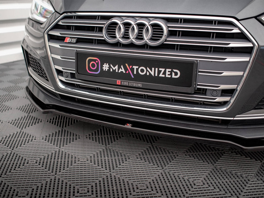 Front Splitter V.1 compatible with Audi S5 / A5 S Line F5 Coupe / Sportback