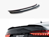 Spoiler CAP compatible with Audi A6 Sedan C8 / C8 Facelift