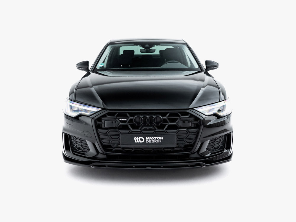 Front Splitter V.3 compatible with Audi A6 S Line / S6 C8 / C8 Facelift