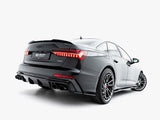 Rear Valance + Exhaust Ends Imitation compatible with Audi A6 S Line / S6 C8 / C8 Facelift