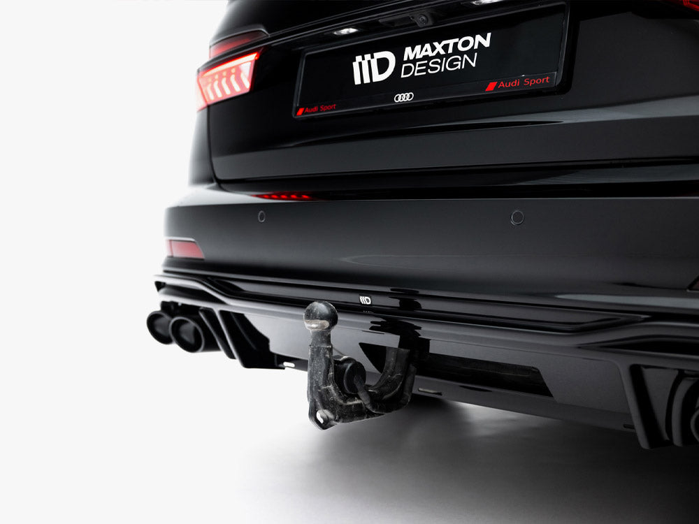 Rear Valance + Exhaust Ends Imitation compatible with Audi A6 S Line / S6 C8 / C8 Facelift