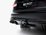 Rear Valance + Exhaust Ends Imitation compatible with Audi A6 S Line / S6 C8 / C8 Facelift
