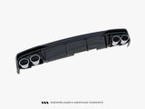 Rear Valance + Exhaust Ends Imitation compatible with Audi A6 S Line / S6 C8 / C8 Facelift