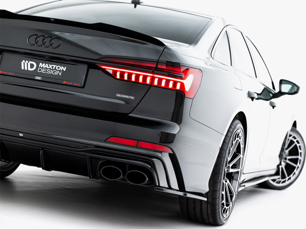 Rear Side Splitters compatible with Audi A6 S Line / S6 C8 / C8 Facelift