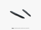 Rear Side Splitters compatible with Audi A6 S Line / S6 C8 / C8 Facelift