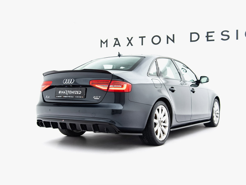 Rear Side Splitters compatible with Audi A4 B8 Facelift