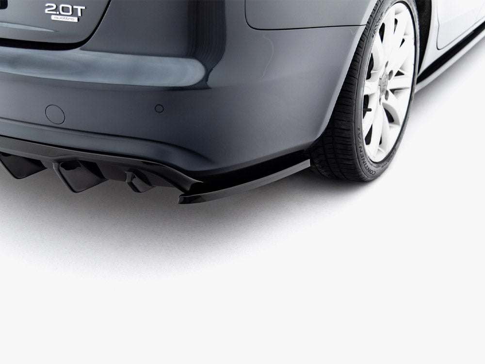 Rear Side Splitters compatible with Audi A4 B8 Facelift