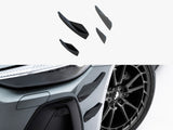 Front Bumper Wings (Canards) compatible with Audi A5 S Line / S5 Sedan / Avant B10