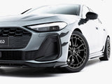 Front Bumper Wings (Canards) compatible with Audi A5 S Line / S5 Sedan / Avant B10