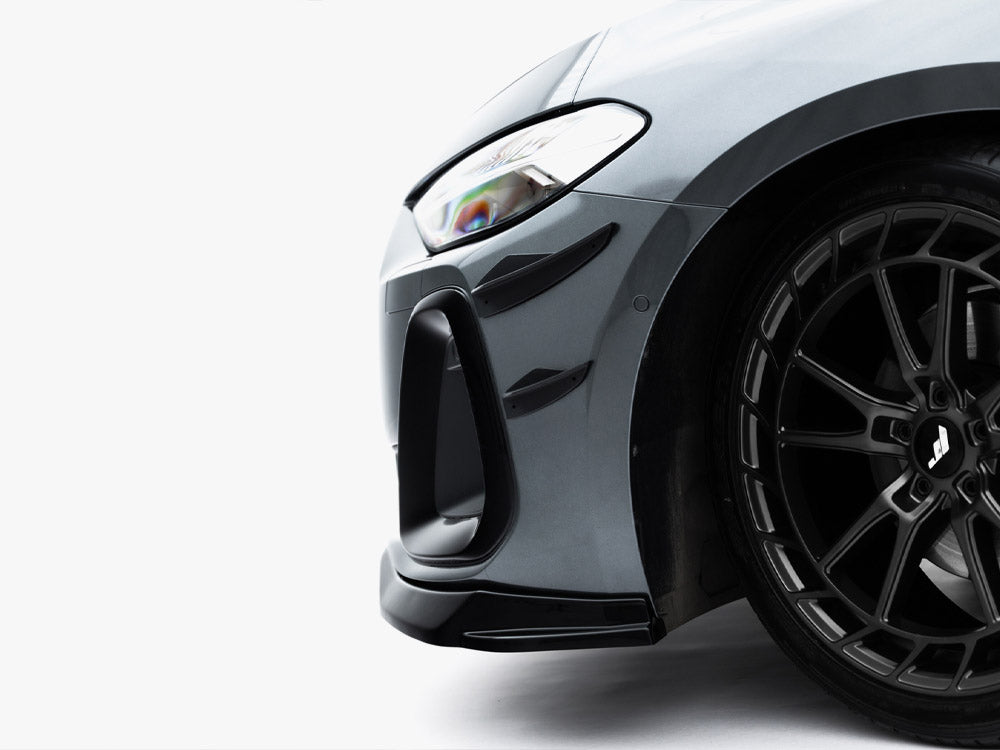 Front Bumper Wings (Canards) compatible with Audi A5 S Line / S5 Sedan / Avant B10