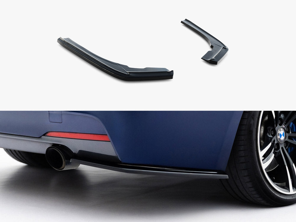Rear Side Splitters compatible with BMW 3 M-Pack Sedan / Touring F30 / F30 Facelift / F31 / F31 Facelift