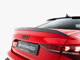 Prepreg Carbon Fiber Tailgate Spoiler V.2 compatible with Audi RS 3 / S3 / A3 S Line / A3 Sedan 8Y Facelift