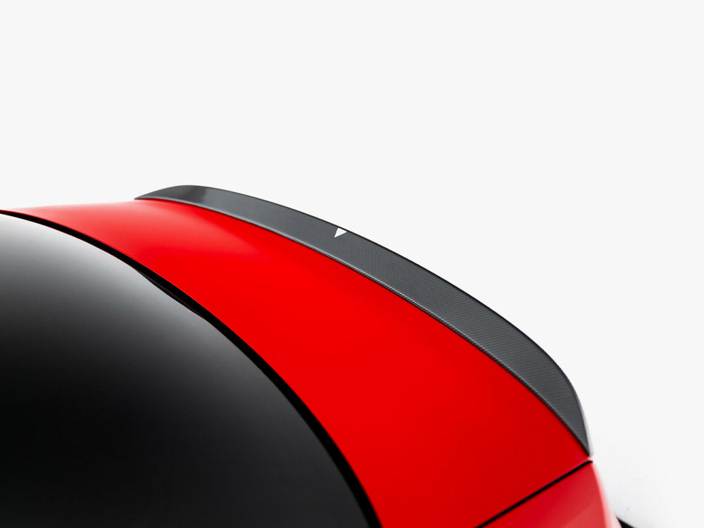 Prepreg Carbon Fiber Tailgate Spoiler V.2 compatible with Audi RS 3 / S3 / A3 S Line / A3 Sedan 8Y Facelift