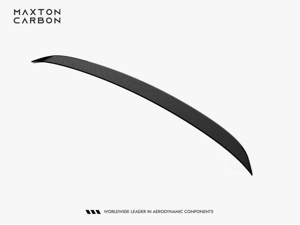 Prepreg Carbon Fiber Tailgate Spoiler V.2 compatible with Audi RS 3 / S3 / A3 S Line / A3 Sedan 8Y Facelift