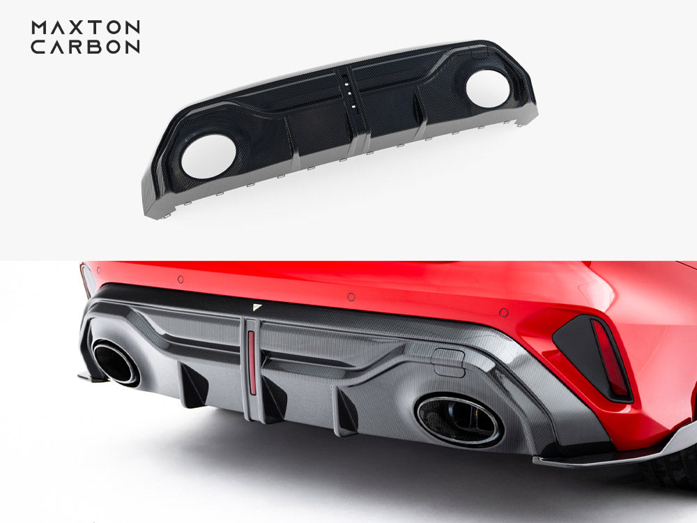 Prepreg Carbon Fiber Rear Diffuser compatible with Audi RS 3 Sedan 8Y Facelift